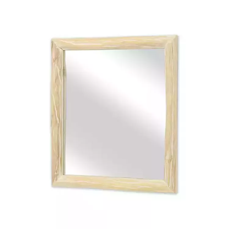 distressed_natural_wood_rectangle_wall_mirror_3.webp Distressed Natural Wood Recgle Wall Mirror>Kirklands Home Online