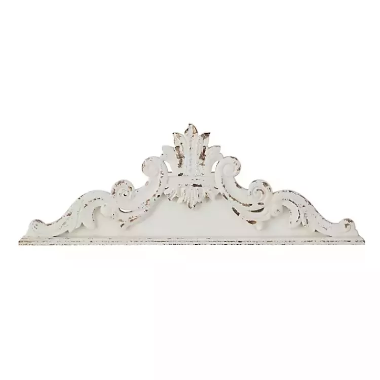 Distressed Carved Arabesque Wall Plaque>Kirklands Home Hot
