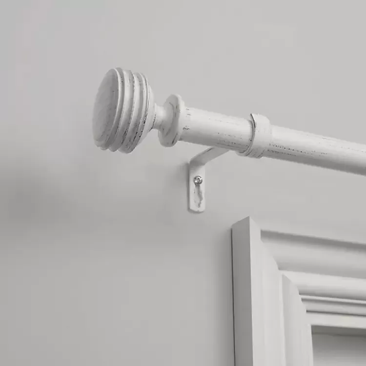 Distressed Duke Curtain Rod, 120 in.>Kirklands Home Clearance
