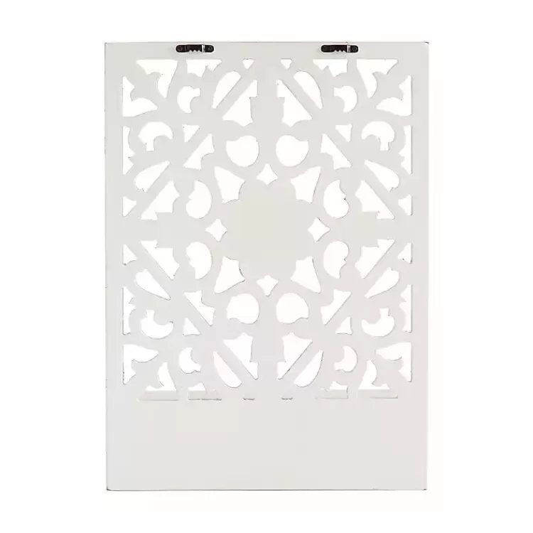 distressed_white_floral_carved_wall_shelf_6.webp Distressed White Floral Carved Wall Shelf>Kirklands Home Flash Sale