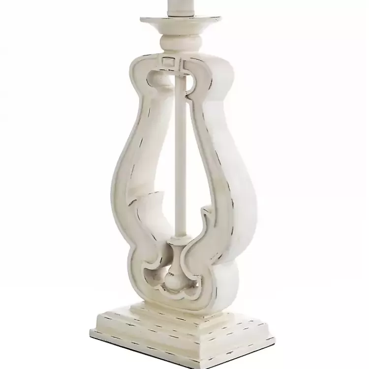 distressed_white_french_farmhouse_table_lamp_4.webp Distressed French Farmhouse Table Lamp>Kirklands Home Cheap