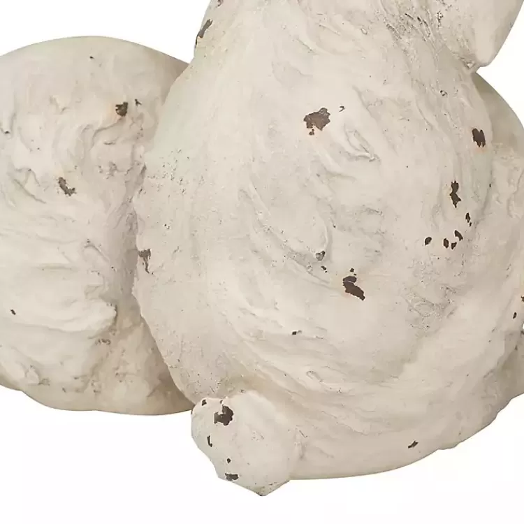 distressed_white_rabbits_statue_3.webp Distressed Rabbits Statue>Kirklands Home Outlet