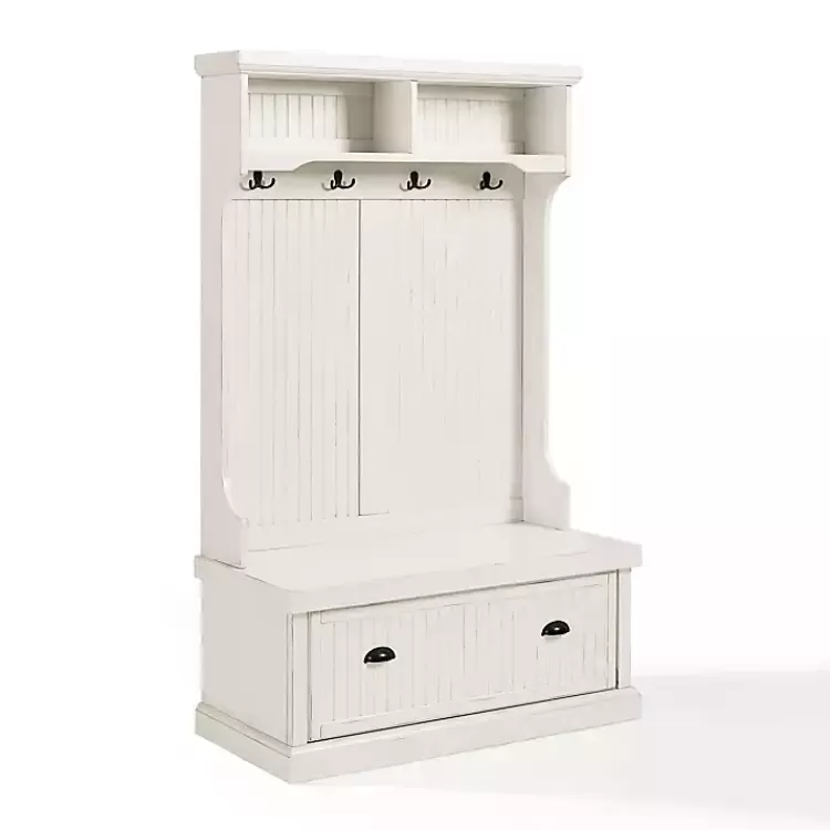 Distressed Seanan Storage Hall Tree>Kirklands Home Best Sale