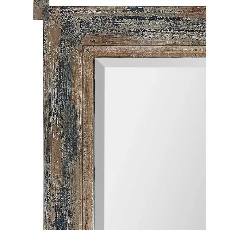 Distressed Wood Frame Wall Mirror>Kirklands Home Best