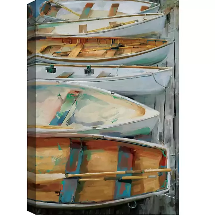 Dockside Canvas Art Print>Kirklands Home Cheap
