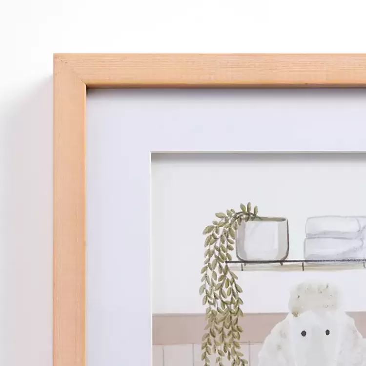 Dog Pals Bathtub Framed Art Print>Kirklands Home Sale