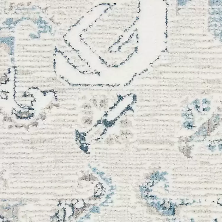 dove_gray_ornate_bordered_area_rug_x_4.webp Dove Gray Ornate Bordered Area Rug, 5x7>Kirklands Home Store