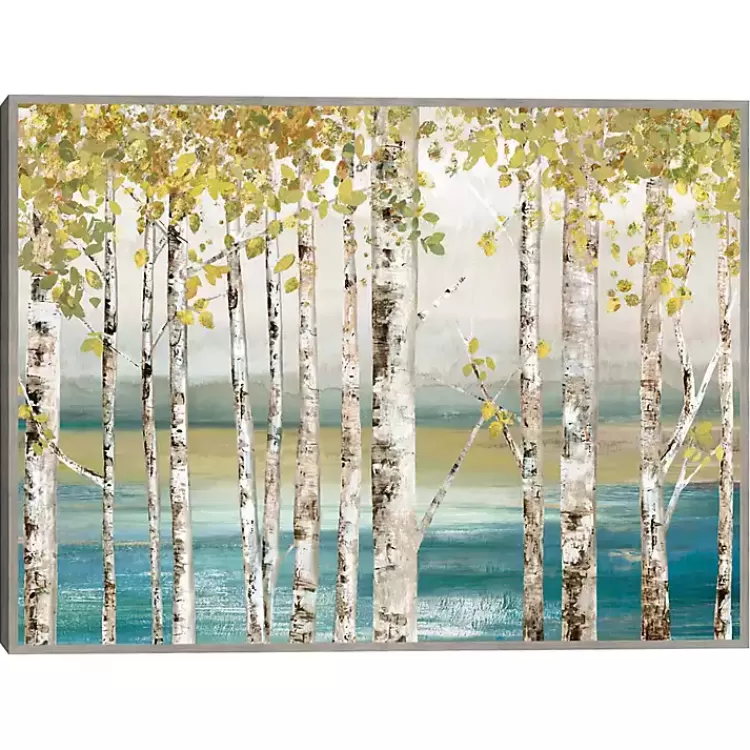 Down by The River Framed Canvas Art Print>Kirklands Home Hot