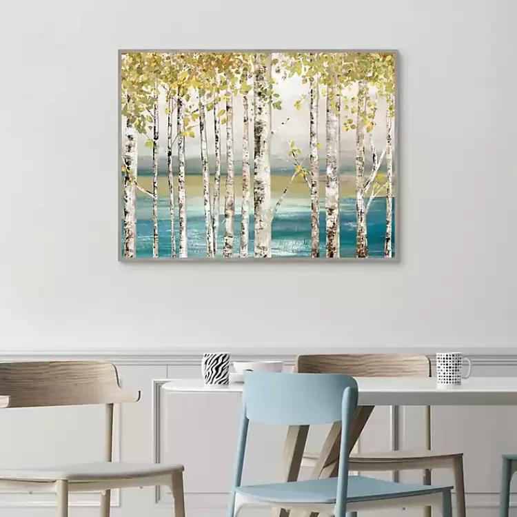 Down by The River Framed Canvas Art Print>Kirklands Home Hot
