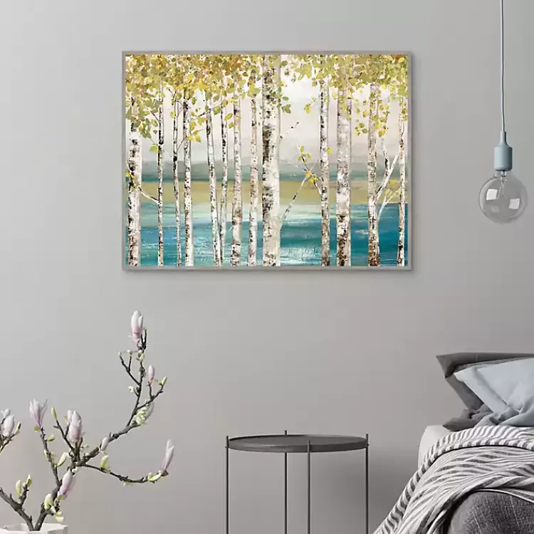 down_by_the_river_framed_canvas_art_print_2.webp Down by The River Framed Canvas Art Print>Kirklands Home Hot