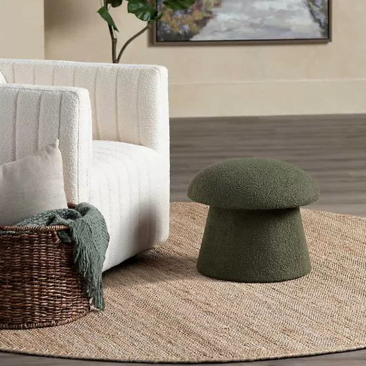 drak_green_boucle_mushroom_storage_ottoman_3.webp Drak Boucle Mushroom Storage Ottoman>Kirklands Home Hot