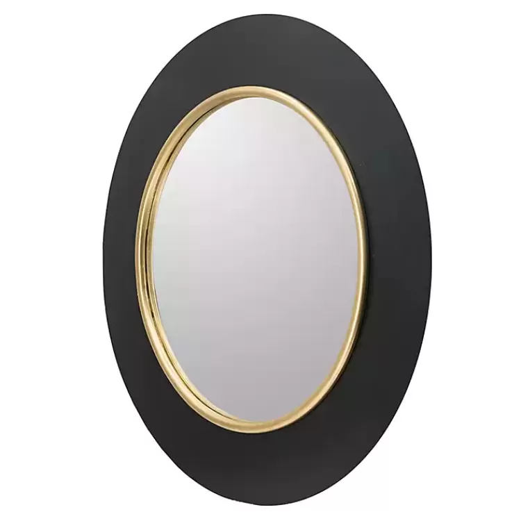 drew_ii_black_and_gold_round_led_mirror_2.webp Drew II Black and Gold Round LED Mirror>Kirklands Home New