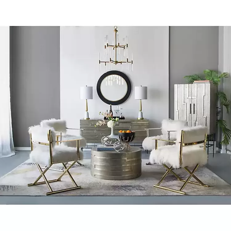 drew_ii_black_and_gold_round_led_mirror_9.webp Drew II Black and Gold Round LED Mirror>Kirklands Home New