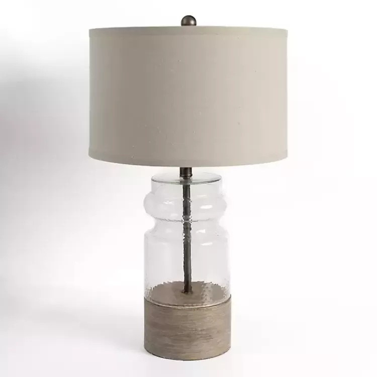 Driftwood and Glass Table Lamp>Kirklands Home Cheap