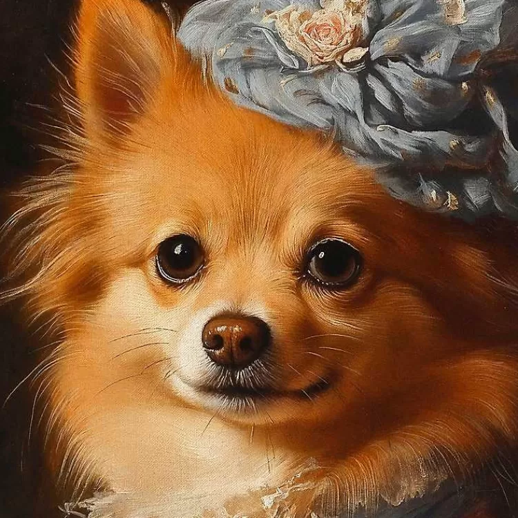 duchess_daphne_daintypaws_framed_art_print_2.webp Duchess Daphne Daintypaws Framed Art Print>Kirklands Home Best Sale