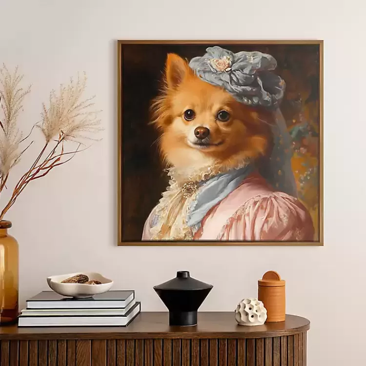 duchess_daphne_daintypaws_framed_art_print_3.webp Duchess Daphne Daintypaws Framed Art Print>Kirklands Home Best Sale