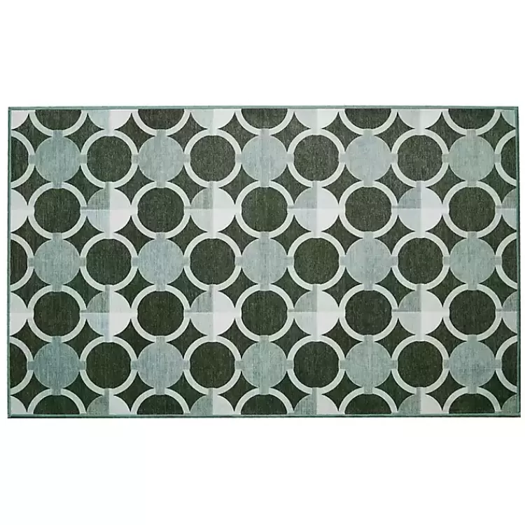 Dula Sage Green Washable Area Rug, 3x5>Kirklands Home Discount