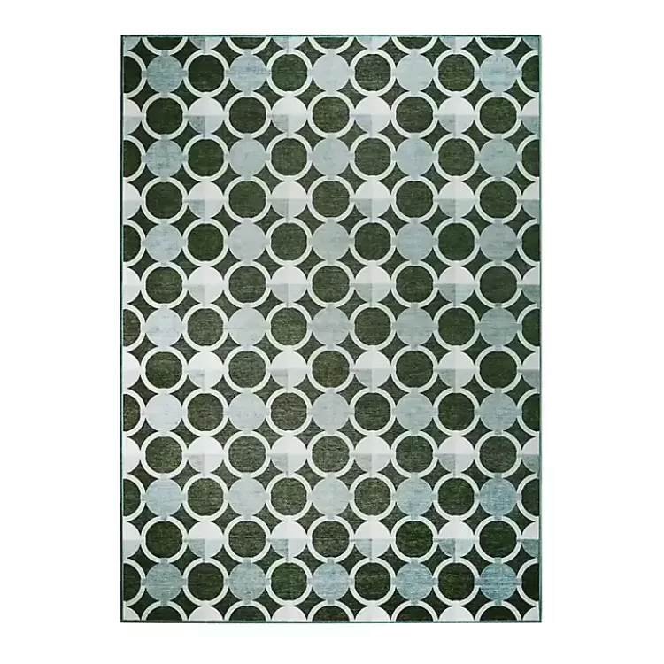 Dula Sage Green Washable Area Rug, 5x7>Kirklands Home Best