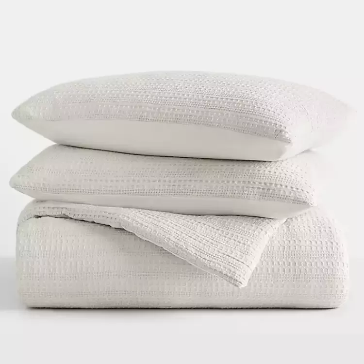 Dune Waffle Ultra-Soft 3-pc. Twin Comforter Set>Kirklands Home Cheap