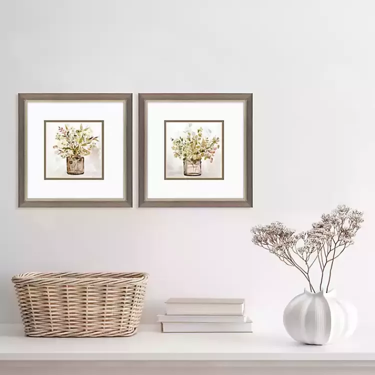 Earthy Garden Framed Art Prints, Set of 2>Kirklands Home Online
