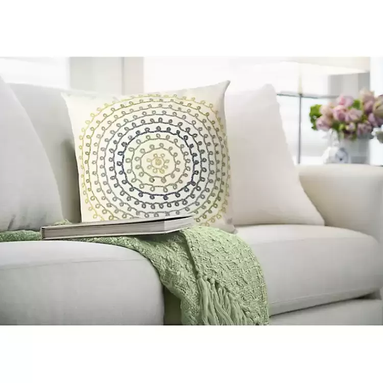 Earthy Lamontage Swirl Outdoor Throw Pillow>Kirklands Home Fashion