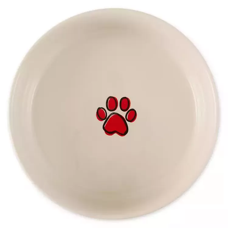 Eat & Drink Large Striped Pet Bowls, Set of 2>Kirklands Home Flash Sale