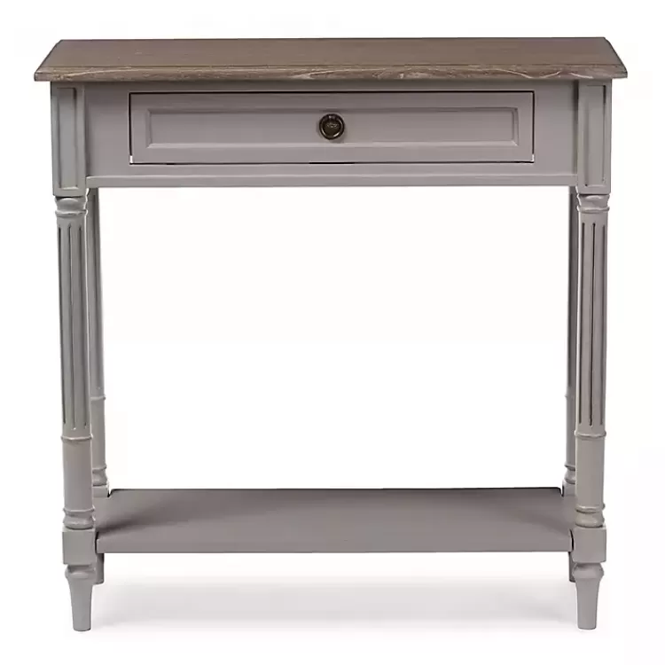 Edward Gray Mindi Wood Fluted Console Table>Kirklands Home Hot