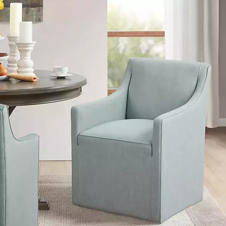 elaine_blue_upholstered_skirted_dining_chair_2.webp Elaine Upholstered Skirted Dining Chair>Kirklands Home Cheap