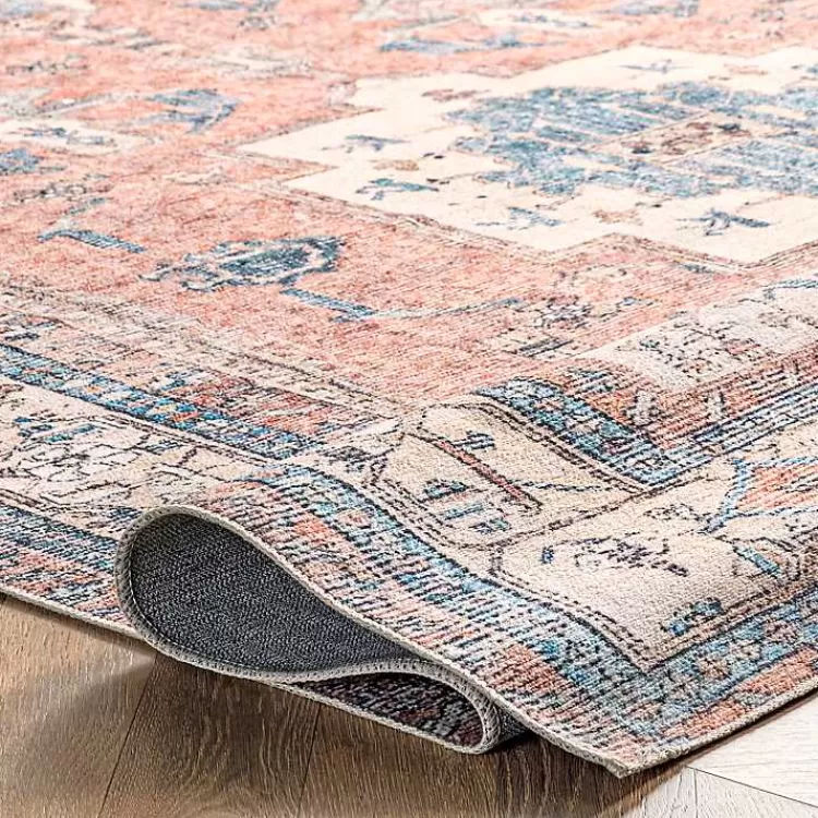 eleanor_medallion_washable_area_rug_x_7.webp Eleanor Medallion Washable Area Rug, 4x6>Kirklands Home Discount