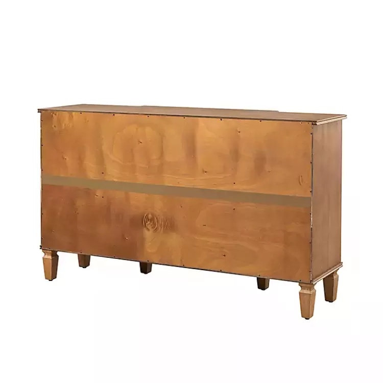Eleanora Acorn Wood 4-Door Sideboard>Kirklands Home Outlet