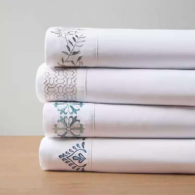 elegant_geo_hem_microfiber_pc_full_sheet_set_5.webp Elegant Geo Hem Microfiber 4-pc. Full Sheet Set>Kirklands Home Cheap