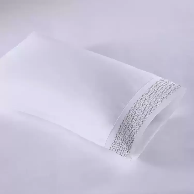 elegant_geo_hem_microfiber_pc_full_sheet_set_6.webp Elegant Geo Hem Microfiber 4-pc. Full Sheet Set>Kirklands Home Cheap