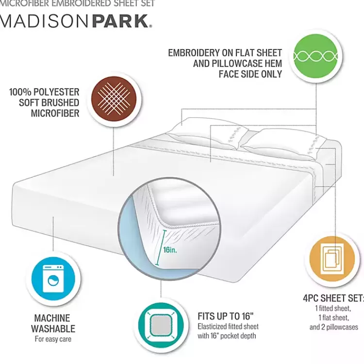 elegant_geo_hem_microfiber_pc_full_sheet_set_9.webp Elegant Geo Hem Microfiber 4-pc. Full Sheet Set>Kirklands Home Cheap