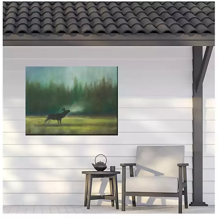 Elk in the Wild Outdoor Canvas Art Print>Kirklands Home Sale