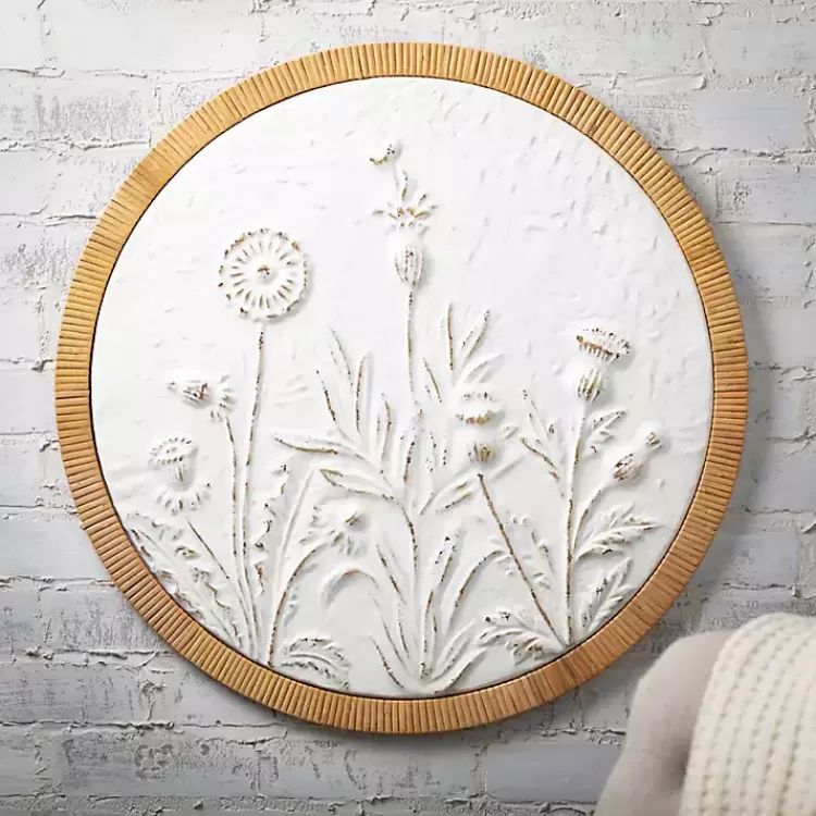 embossed_ivory_floral_round_framed_wall_plaque_2.webp Embossed Ivory Floral Round Framed Wall Plaque>Kirklands Home Store