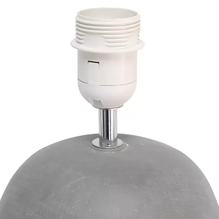Emma Concrete Table Lamp with Shade>Kirklands Home Store