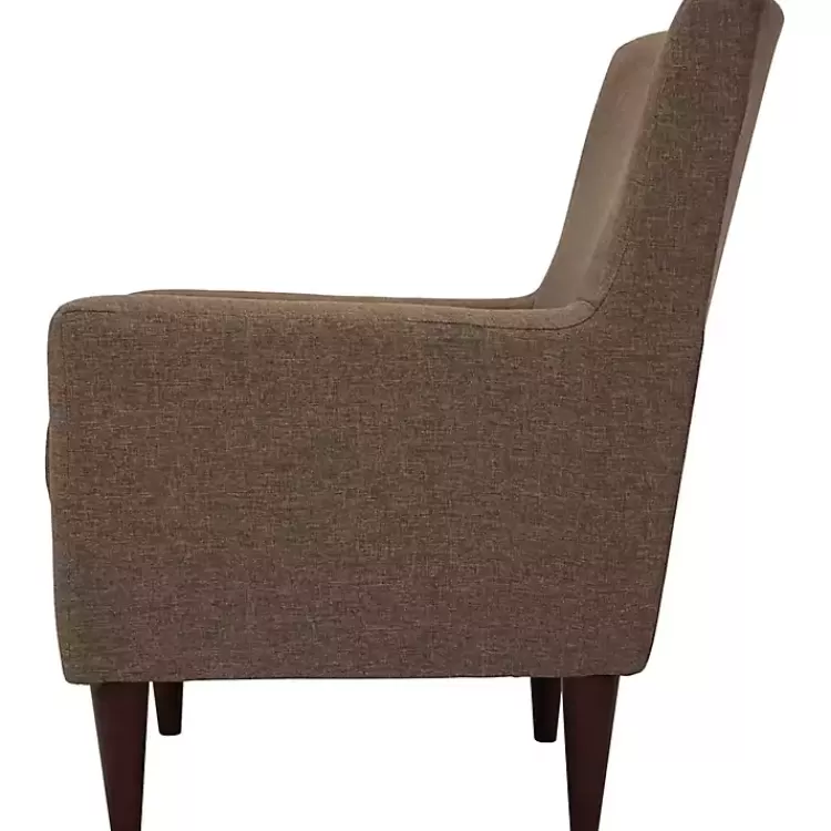 emma_pecan_upholstered_accent_chair_2.webp Emma Pecan Upholstered Accent Chair>Kirklands Home Best Sale