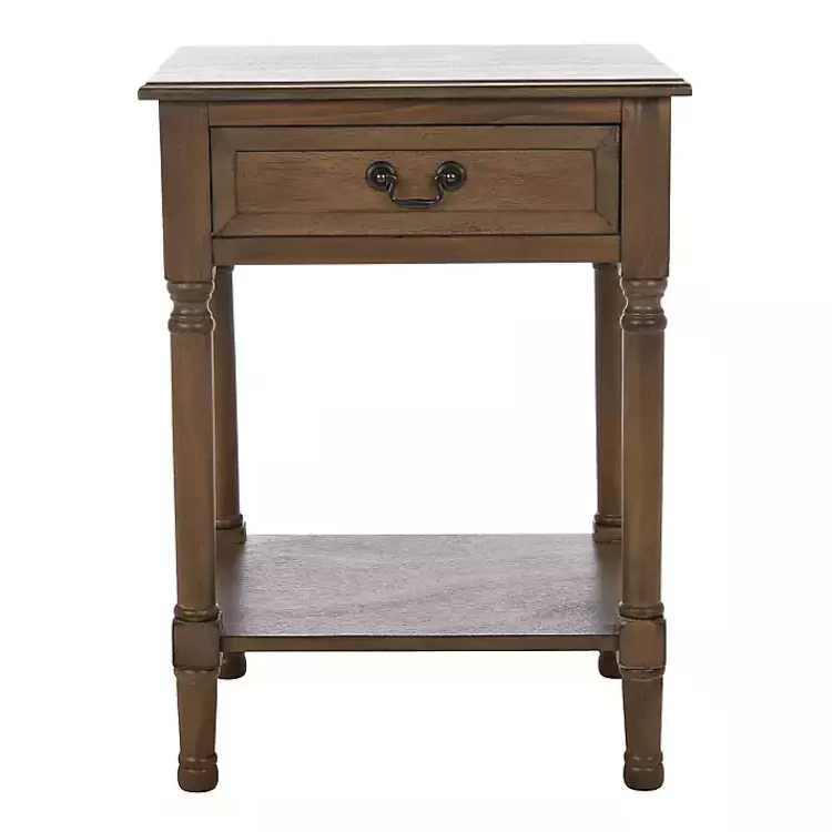 Emory Natural Single Drawer Accent Table>Kirklands Home Cheap