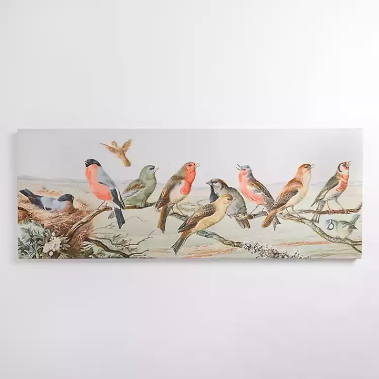 English Birds Canvas Art Print>Kirklands Home Hot
