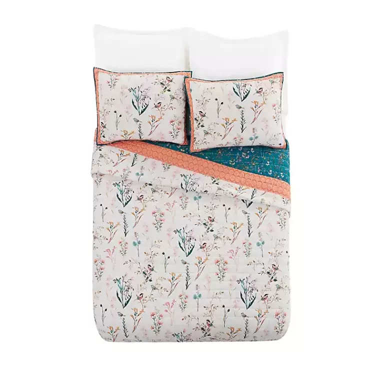 English Garden Full/Queen 3-pc. Quilt Set>Kirklands Home Cheap