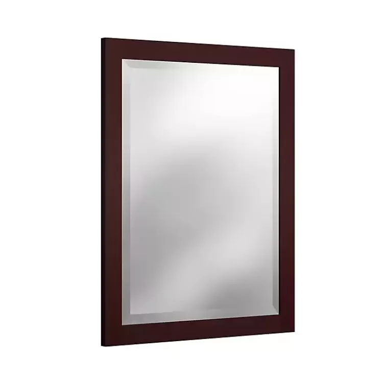 Espresso Beveled Vanity Mirror>Kirklands Home Cheap