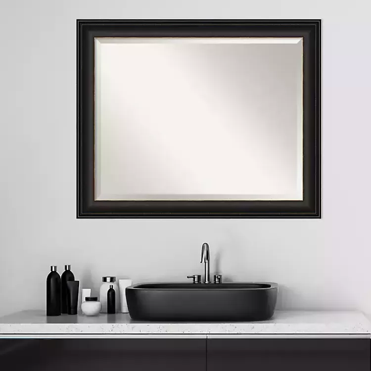 Espresso Bronze Frame Beveled Mirror>Kirklands Home Flash Sale
