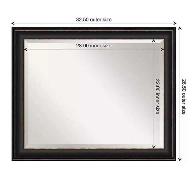 espresso_bronze_frame_beveled_mirror_4.webp Espresso Bronze Frame Beveled Mirror>Kirklands Home Flash Sale