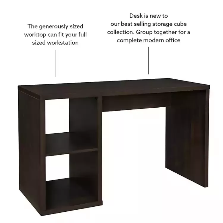 espresso_cube_storage_wood_desk_3.webp Espresso Cube Storage Wood Desk>Kirklands Home Cheap
