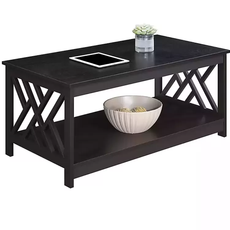 espresso_cutout_sides_coffee_table_2.webp Espresso Cut-Out Sides Coffee Table>Kirklands Home Cheap