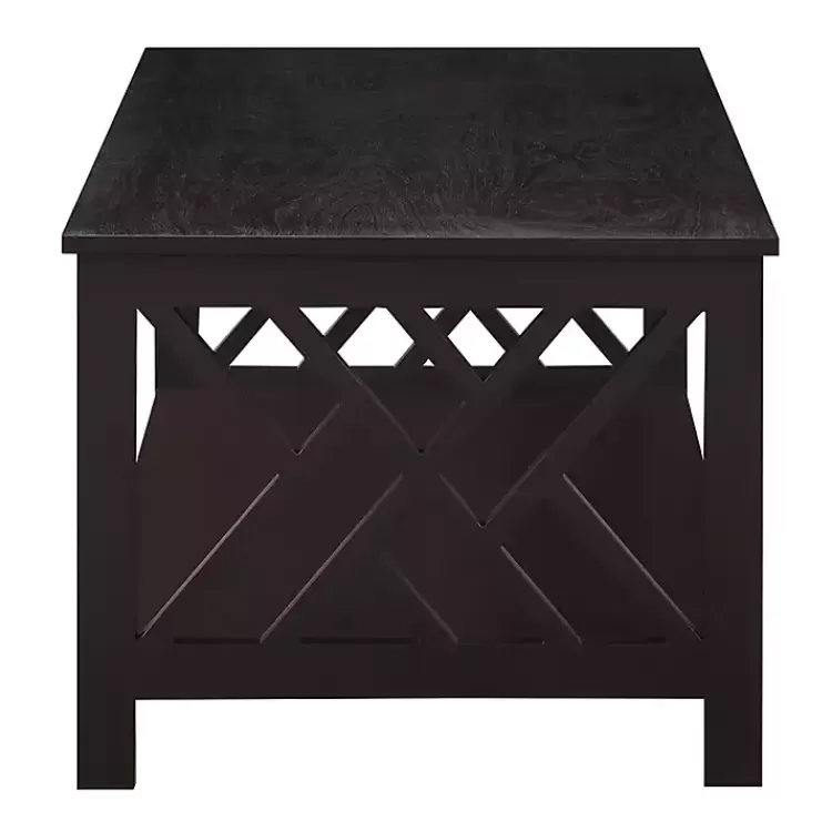 espresso_cutout_sides_coffee_table_3.webp Espresso Cut-Out Sides Coffee Table>Kirklands Home Cheap