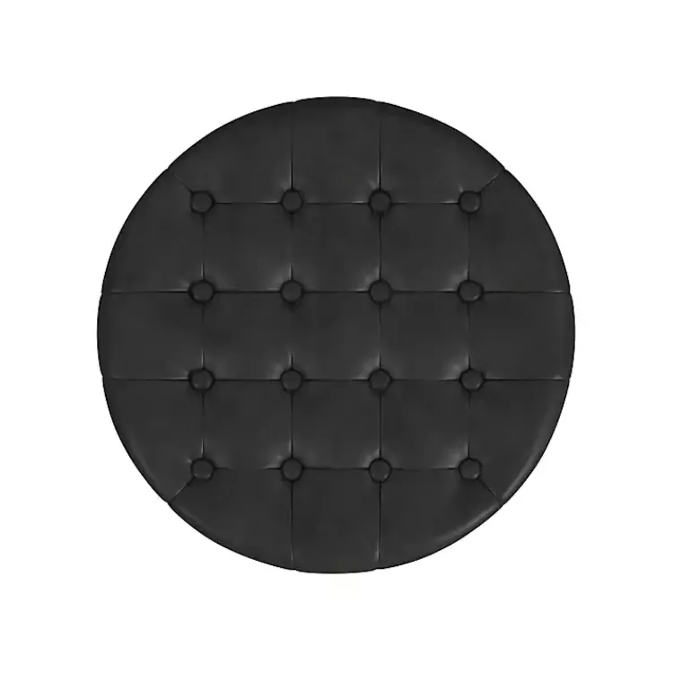 espresso_faux_leather_tufted_storage_ottoman_4.webp Espresso Faux Leather Tufted Storage Ottoman>Kirklands Home New