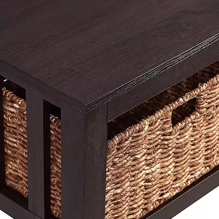 espresso_traditional_wooden_basket_coffee_table_3.webp Espresso Traditional Wooden Basket Coffee Table>Kirklands Home Best Sale