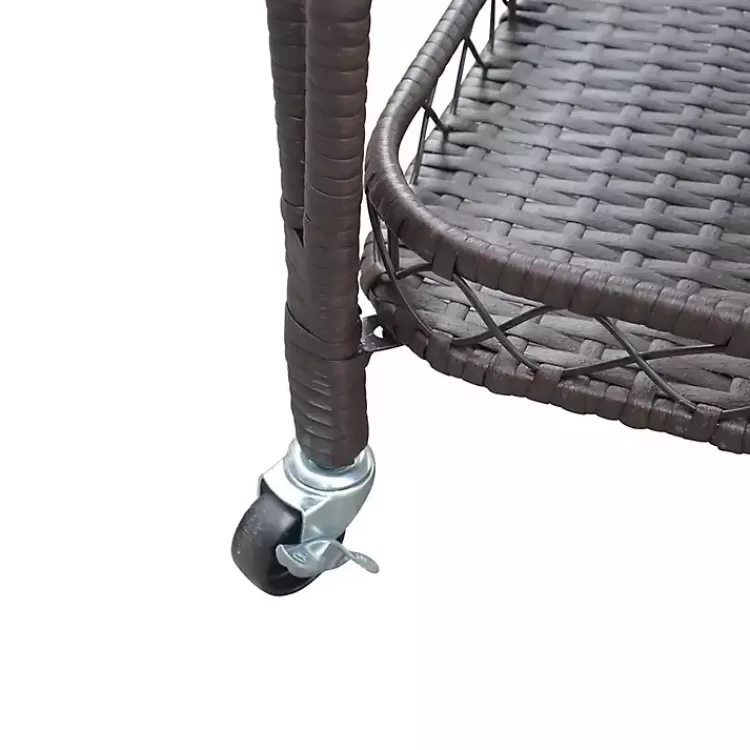 espresso_wicker_resin_serving_cart_2.webp Espresso Wicker Resin Serving Cart>Kirklands Home Hot