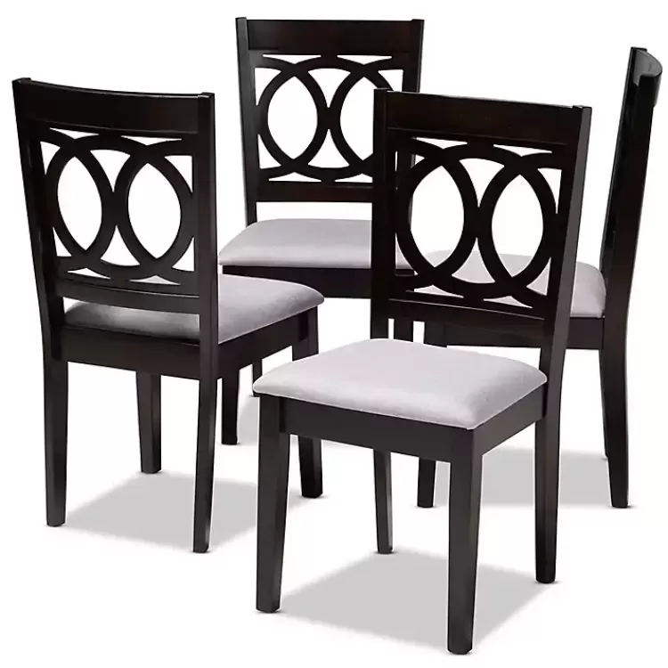 Espresso Wood Lenoir Dining Chairs, Set of 4>Kirklands Home Shop